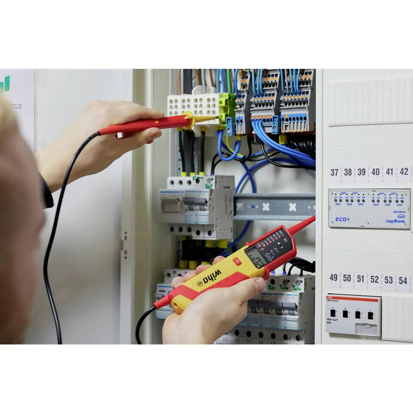 B-Ware Wiha Spannungsprüfer Prüfgerät Zweipoliger Tester E Mobility Photovoltaikanlagen - 4010995443191