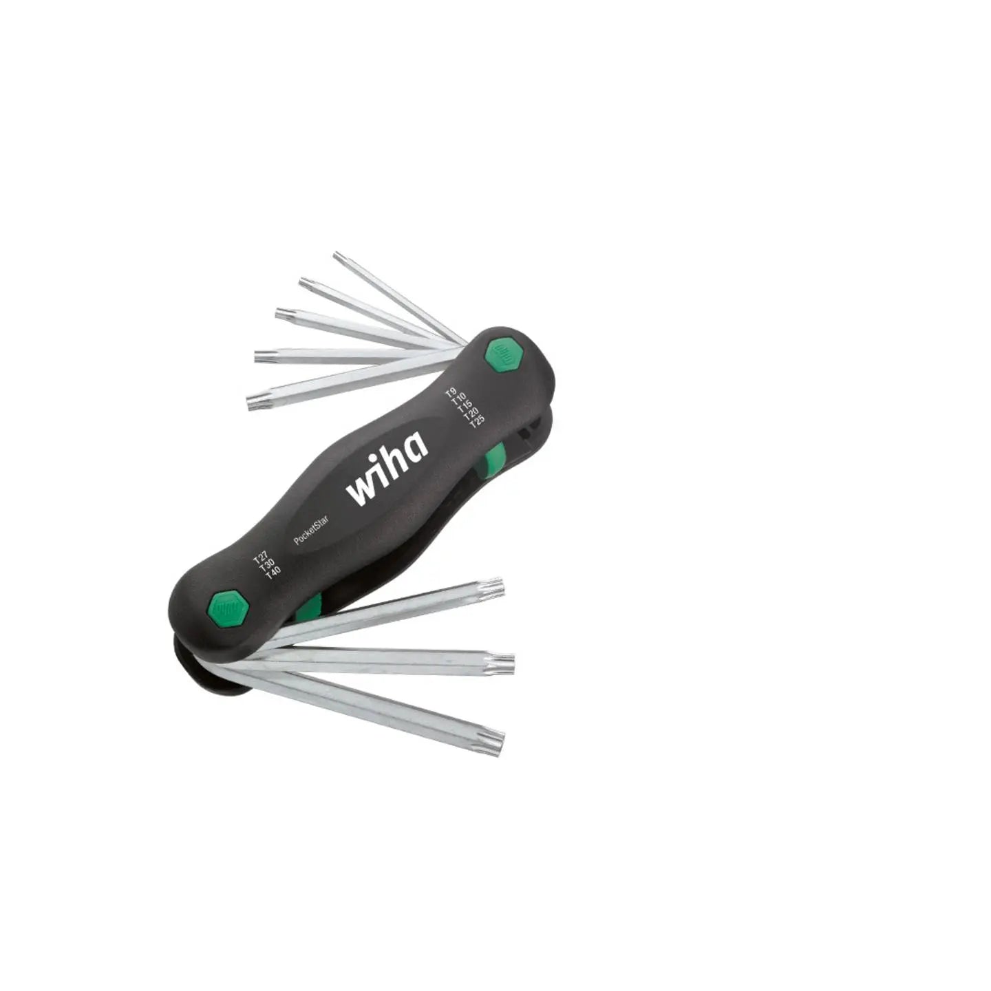 B-Ware Wiha Winkelschraubendreher Multi Klapphalter Innen Torx Schraubendreher T9   T40 - 4010995230494