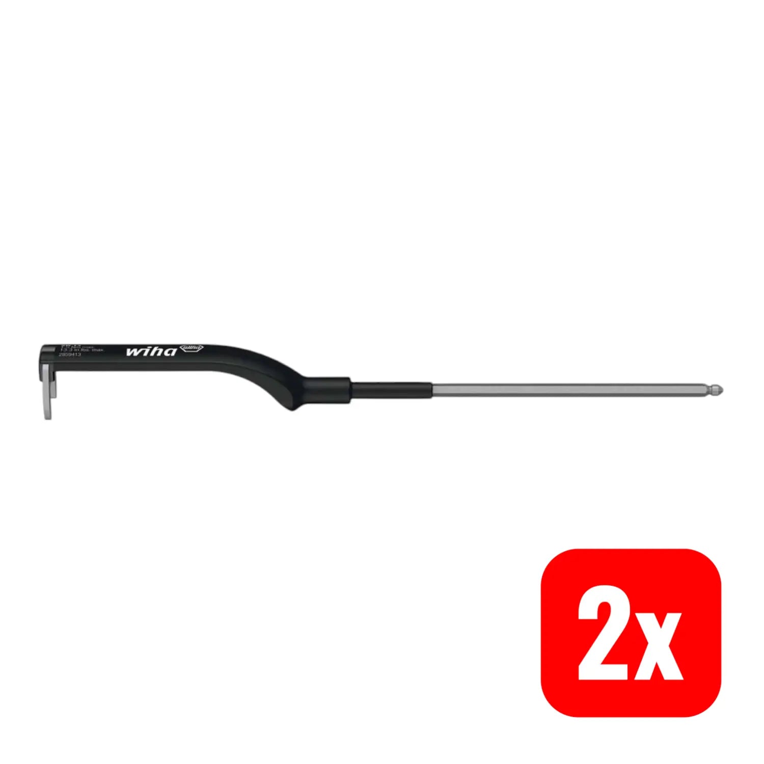 B-Ware Wiha Werkstatt Kabelschlüssel Für Rundsteckverbinder 6 Kant 13mm 140mm 2 Stück - 4010995364175