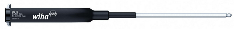 B-Ware Wiha Werkstatt Kabelschlüssel Für Rundsteckverbinder 6 Kant 13mm 140mm 2 Stück - 4010995364175