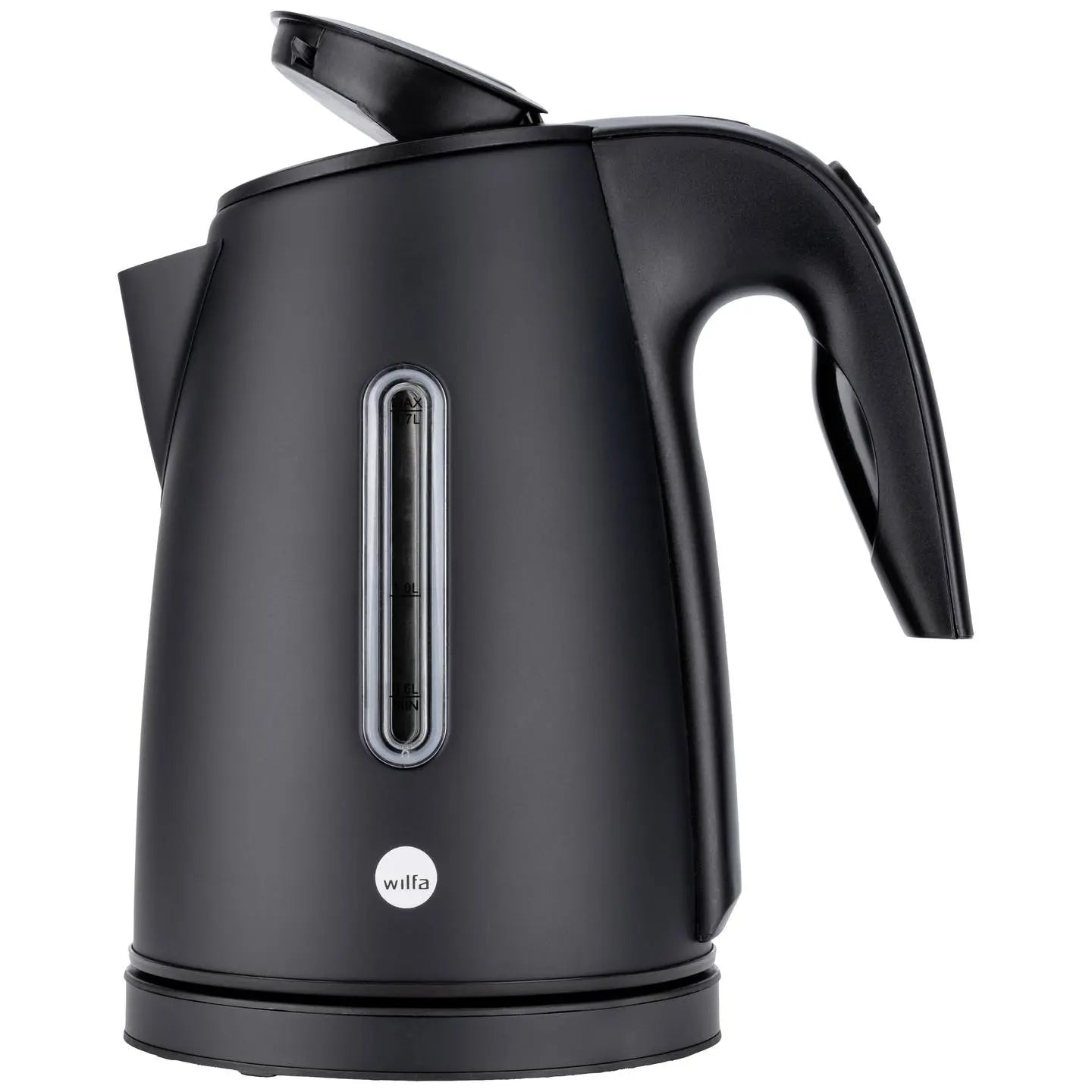 B-Ware Wilfa Wasserkocher Teekocher Schwarz 1.7 Liter Edelstahl Kunststoff Rapids - 7044876099181
