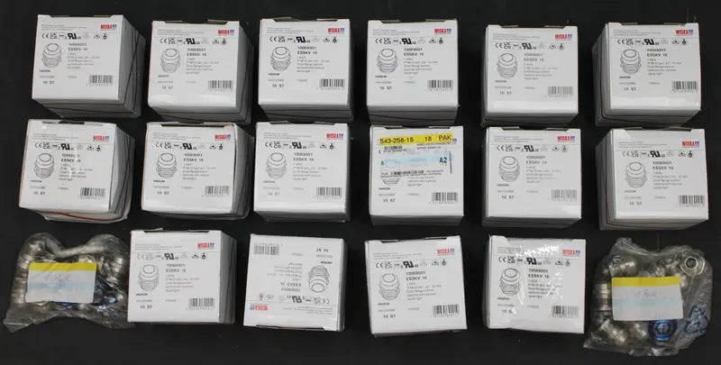 B-Ware Wiska Kabelverschraubung M16 Edelstahl Edelstahl Kabel Zubehör 18 Stück - 4007685035996
