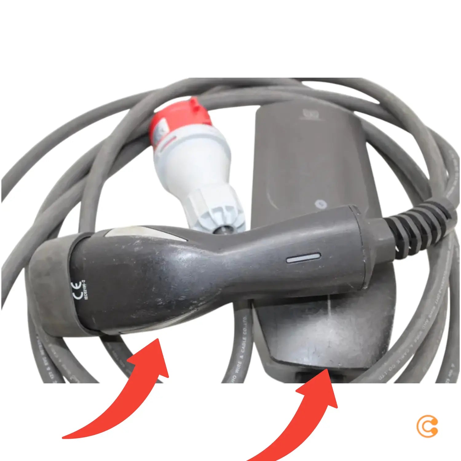 B-Ware Wissenergy P60 Typ 2 Mode 2 Mobile Ladestation Siehe Text/Foto - 4064161260150