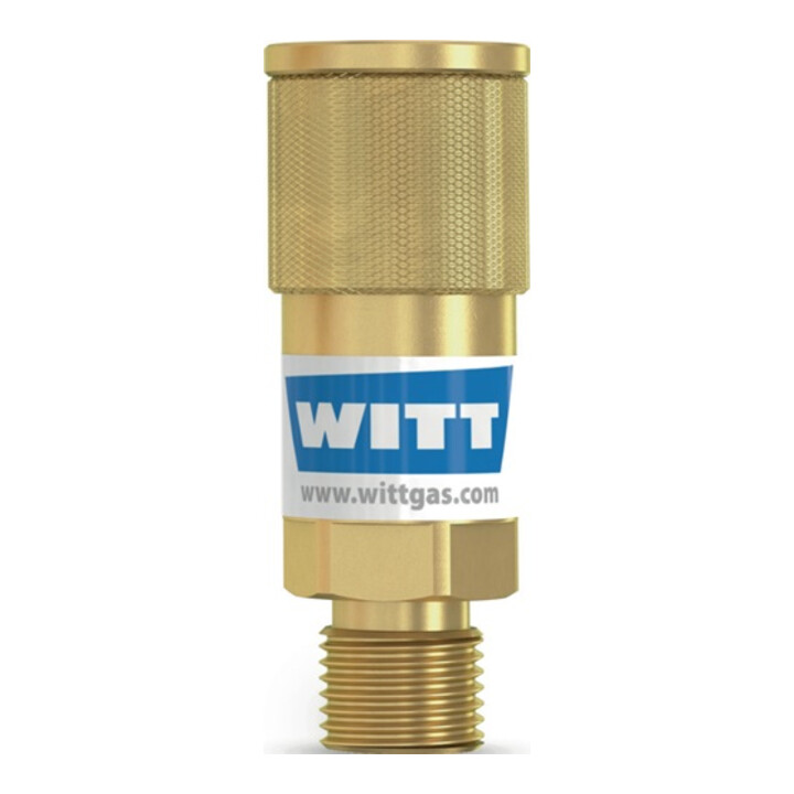 B-Ware Witt Schlauchkupplung Verbinder Sauerstoff G 1/4 Zoll Rh Ags Körper Sk 100 1 - 4011507500616