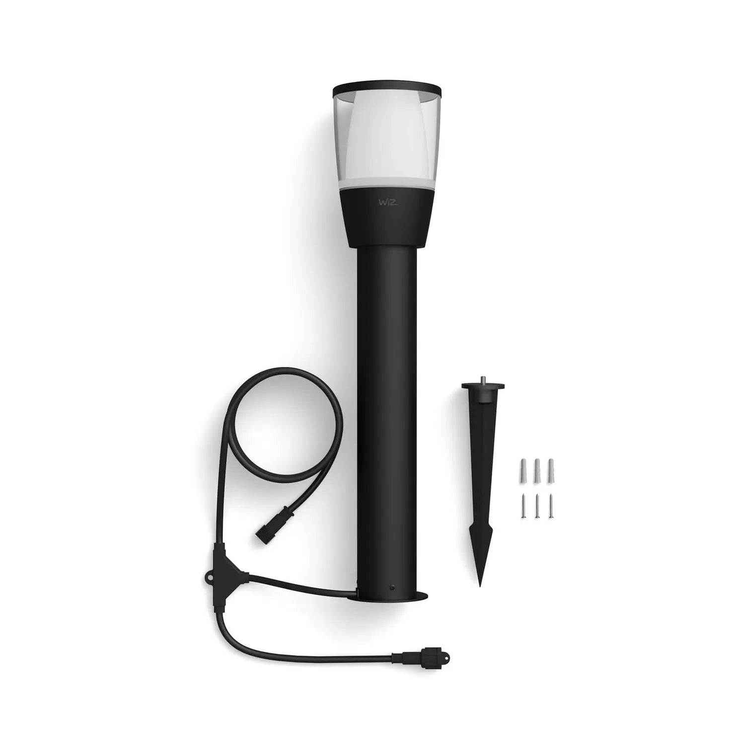 B-Ware Wi Z Wegeleuchte Außenlampe Led Schwarz Rgbw Lampe 51,8 Cm Smart Home Erweiterung - 8720169071858