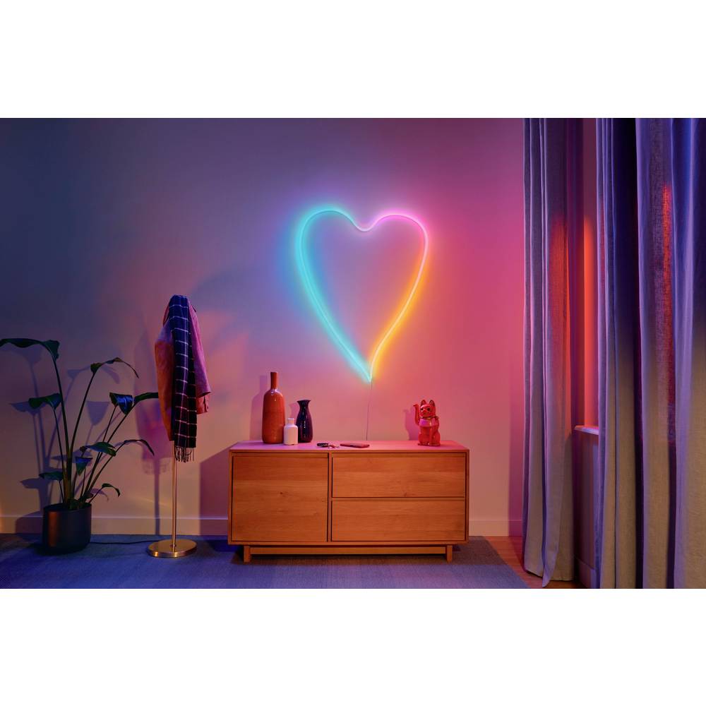 WiZ LED-Streifen 3 m RGB dimmbar 230 V für individuelle Raumgestaltung - 8720169072510