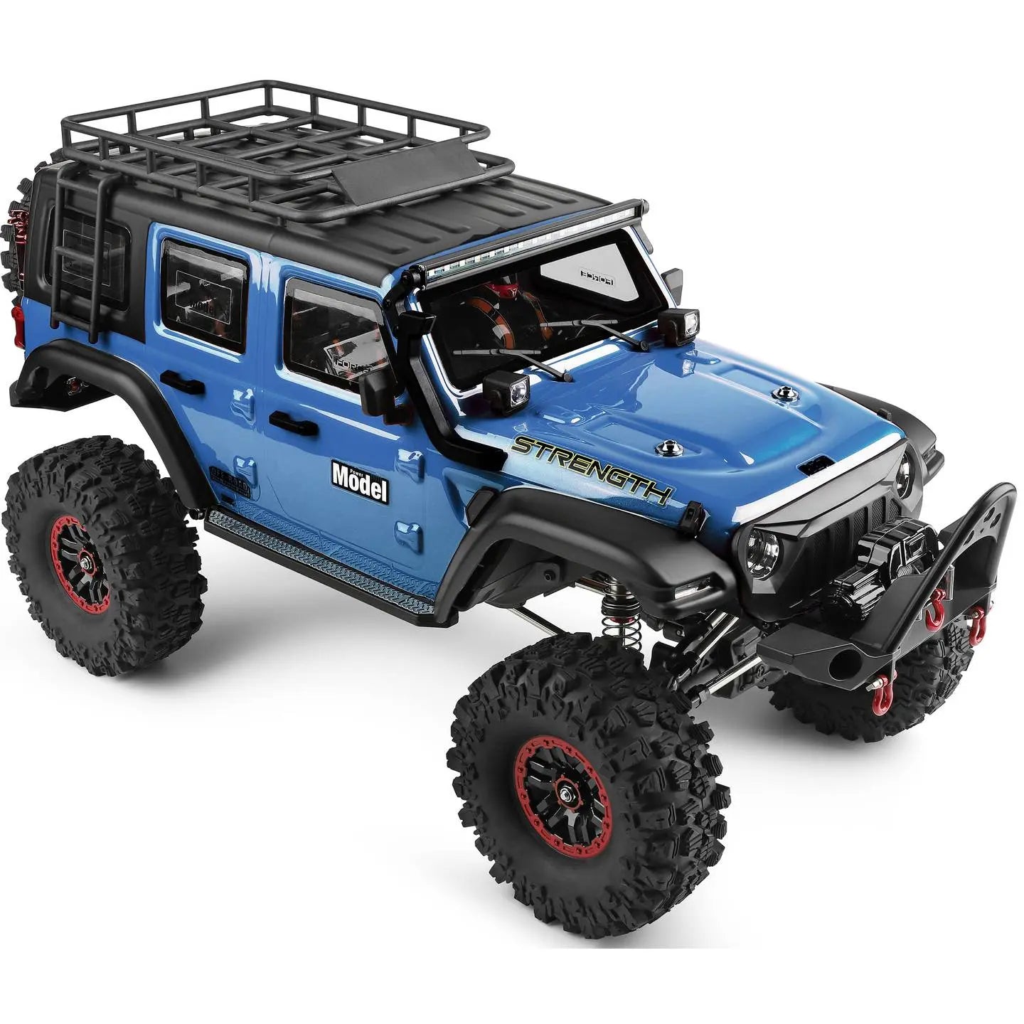 B-Ware Wl Toy Rc Modellauto Funkauto Crawler Elektro Blau Allradantrieb Brushed Rt R - 4064161474212
