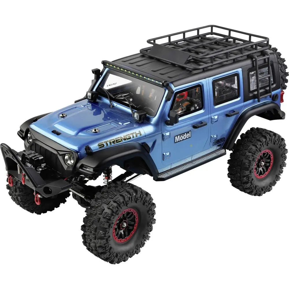 B-Ware Wl Toy Rc Modellauto Funkauto Crawler Elektro Blau Allradantrieb Brushed Rt R