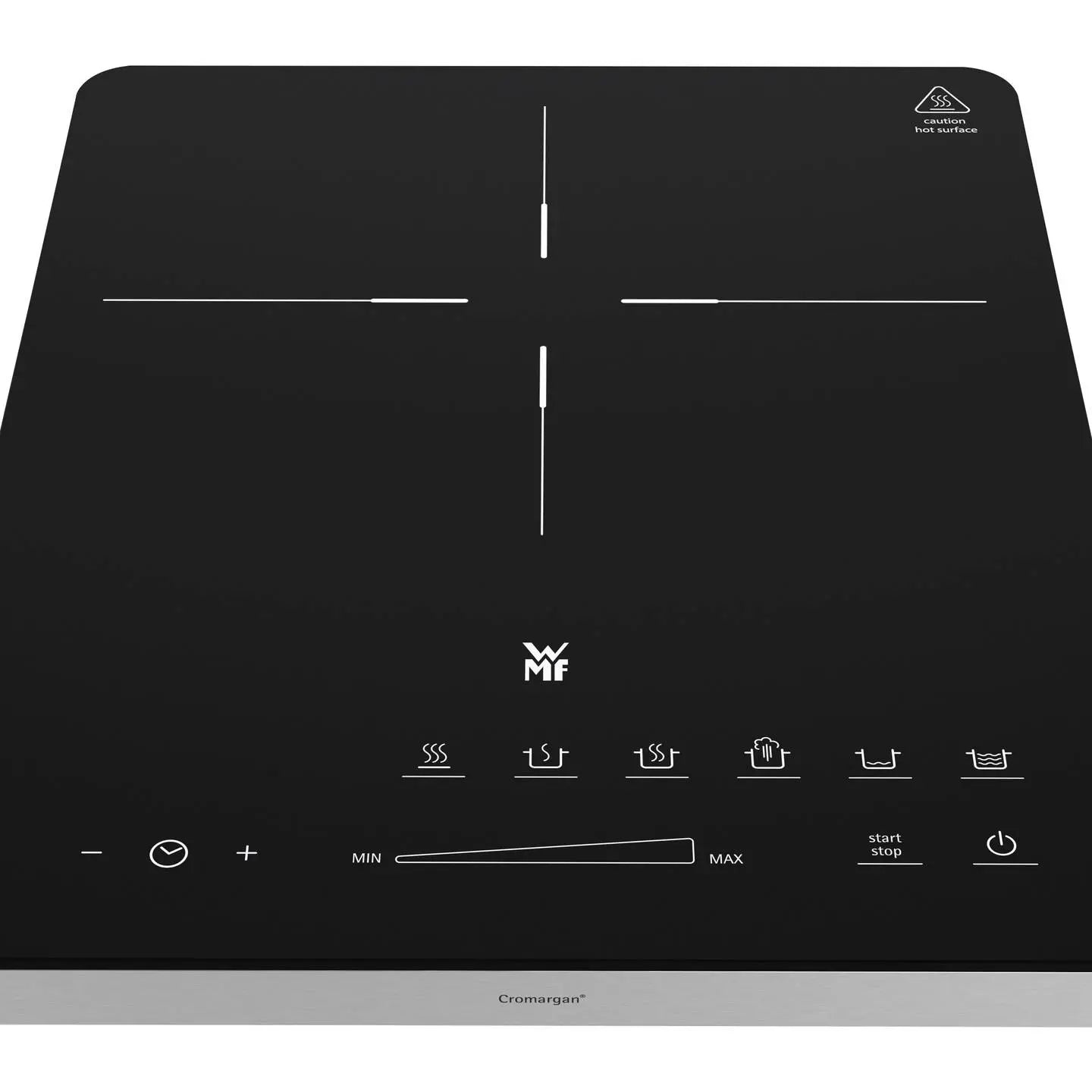 B-Ware Wmf Induktionsplatte Kochfeld Herdplatte Schwarz Touch Display Timer Kult X Mono