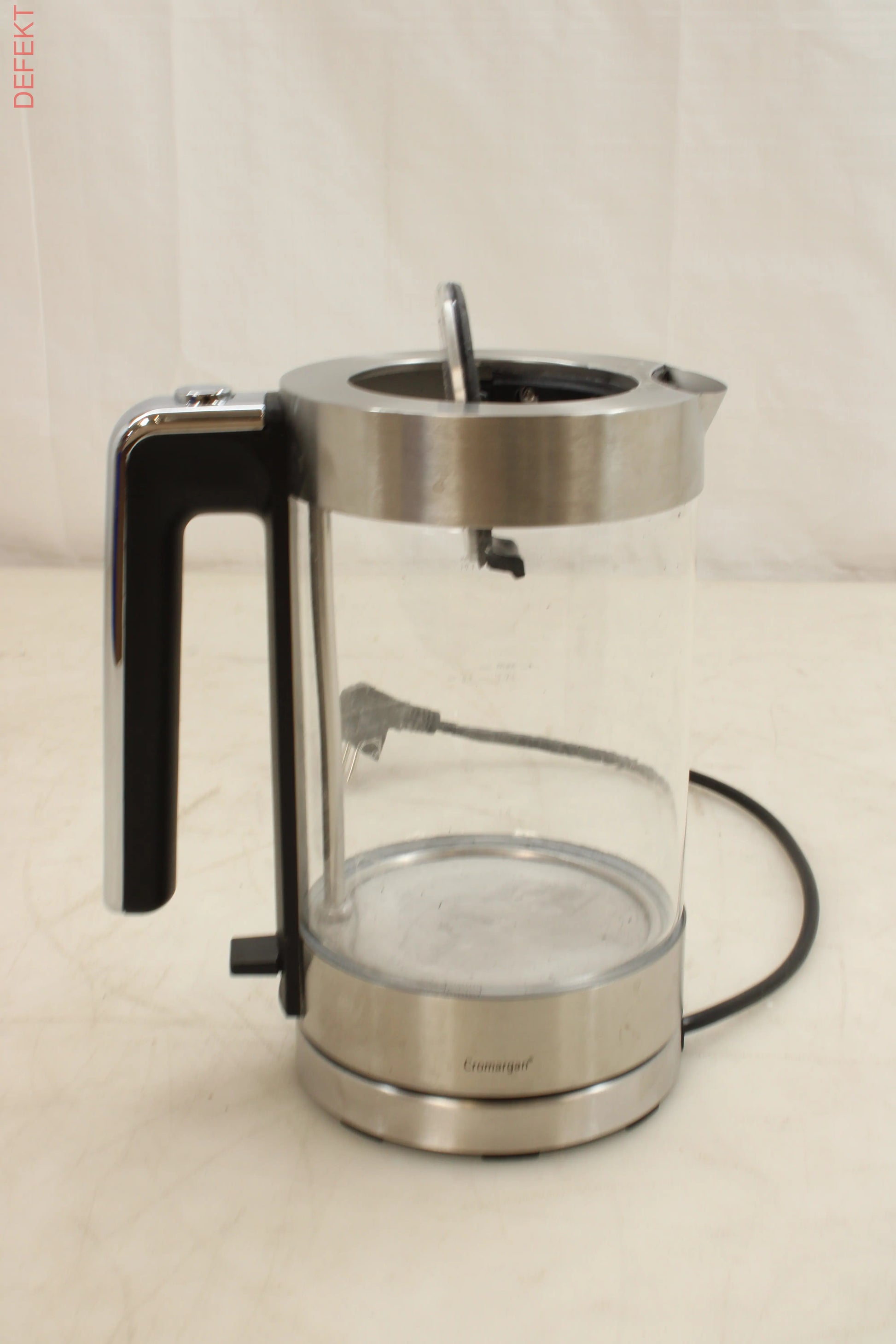 D-Ware Wmf Lono Glas Wasserkocher 1,7 L Kaffee Tee Wasser Edelstahl 3000 W Defektware - 4211129116282