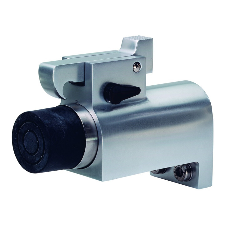 Woelm Kws Türfeststeller Wandhalter Türstopper Alu Gefedert Gummipuffer Schwarz B-Ware - 4041518130588