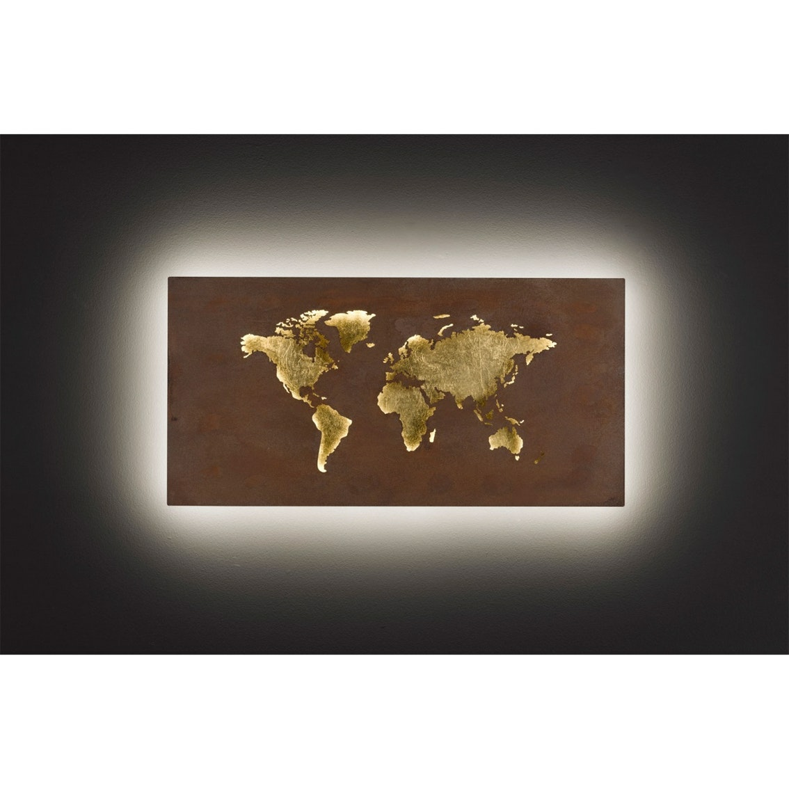 B-Ware Wofi Led Wandlampe Linda Goldfarbig Innenleuchte Innenlampe Lampe Wandleuchte  - 4003474360607