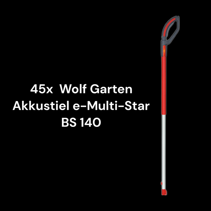45x Sonderposten Wolf Garten Akkustiel E Multi Star Bs 140 E M Ersatzteil B-Ware - 4008423922424