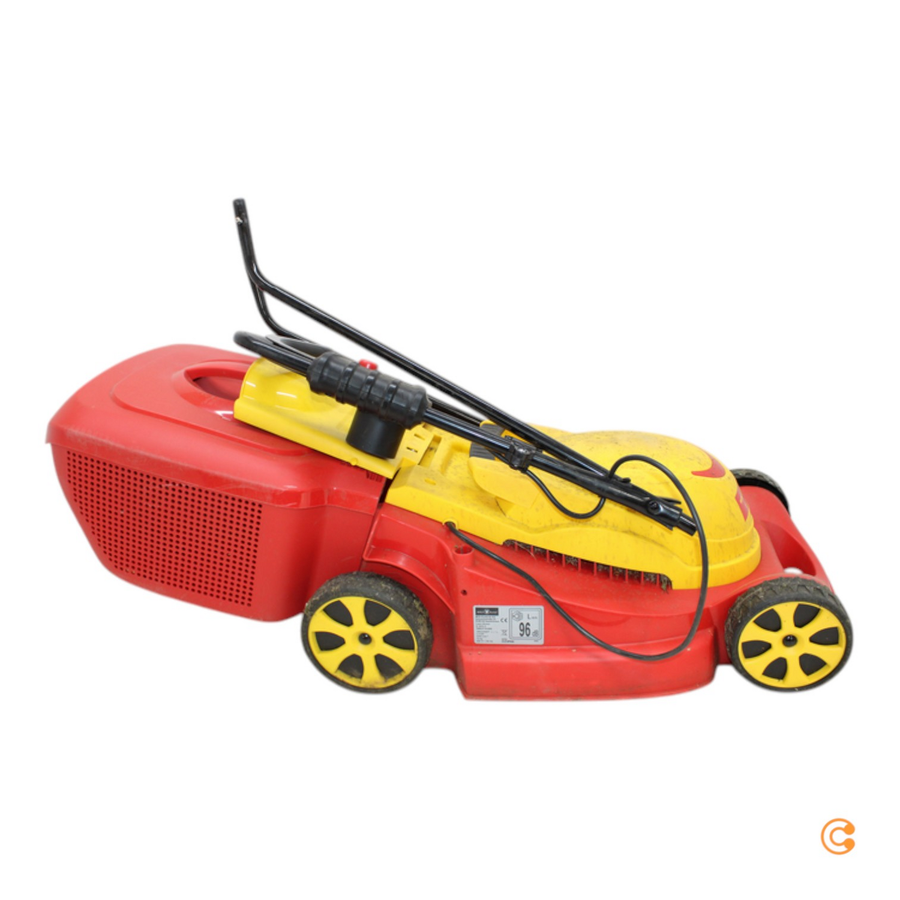 Wolf Garten Select 3800 E  Elektro Rasenmäher (Max.) 38 Cm 40 L Siehe Text/Foto B-Ware - 4009269303347