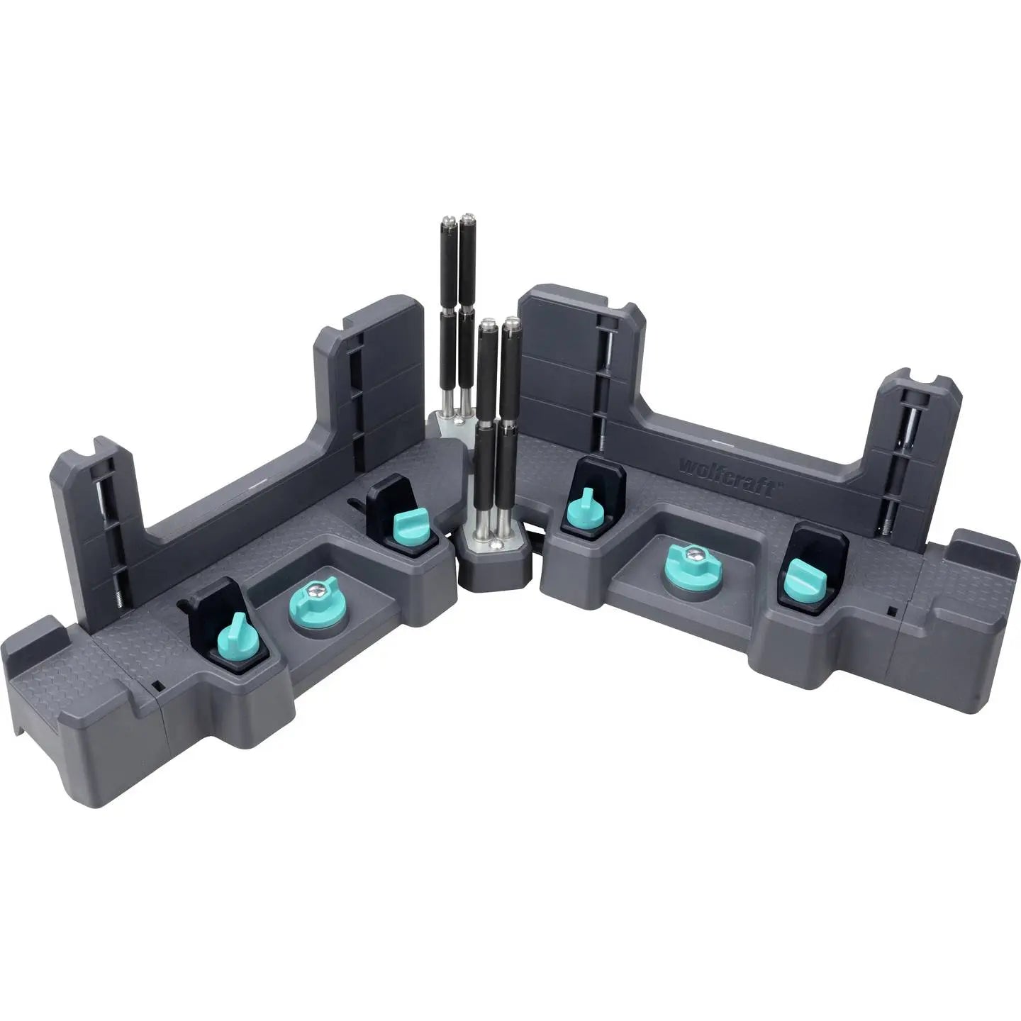 B-Ware Wolfcraft 6956000 Werkzeug Tool Bohraufsatz Gehrungslade Metall Handwerkzeug
