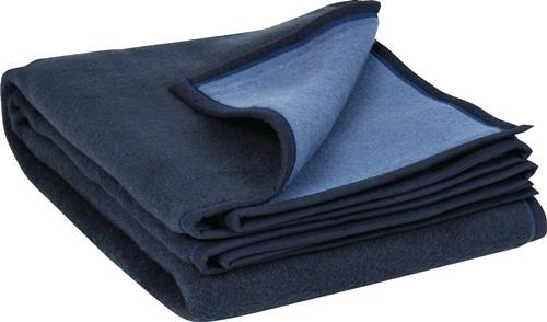 Söhngen Wolldecke Kuscheldecke Wendedecke Tagesdecke Decke Dunkelblau 9 Stück B-Ware