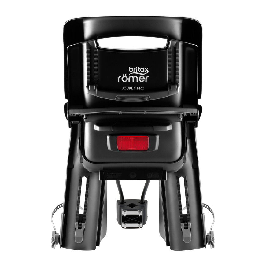 B-Ware Britax Römer Jockey Pro Mineral Grey Fahrradsitz Kinderfahrradsitz714