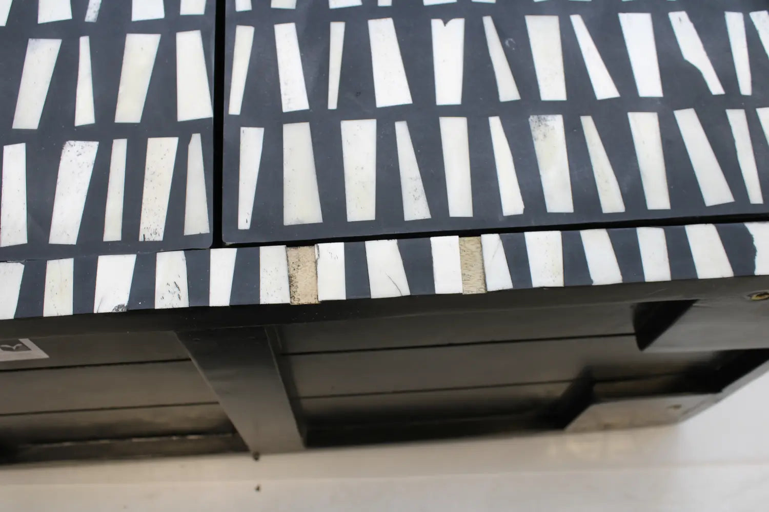 C-Ware Woood Exclusive Menne Schrank Aufbewahrung Schwarz/Weiss Siehe Text/Fotos - 8714713178490