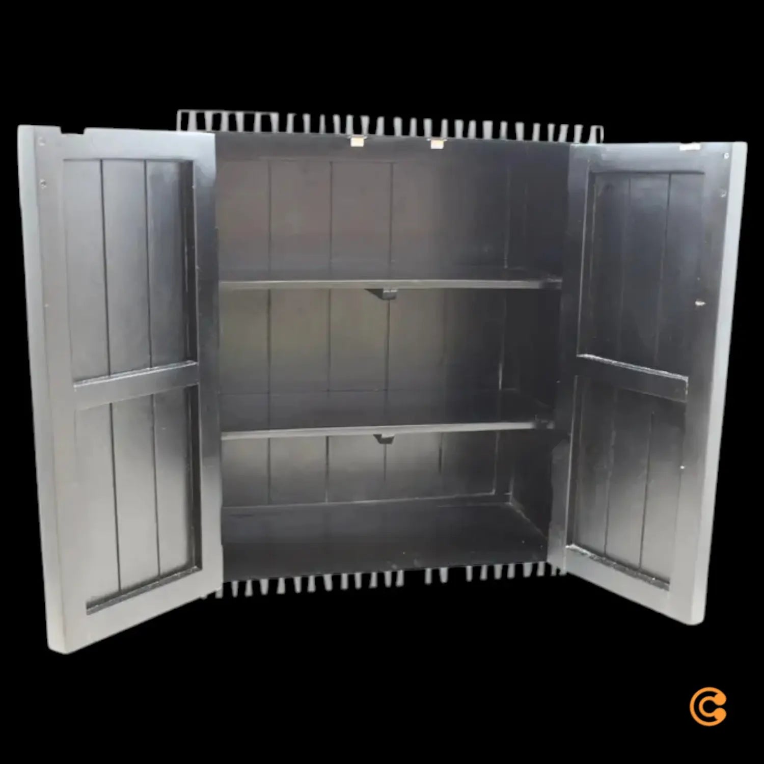 C-Ware Woood Exclusive Menne Schrank Aufbewahrung Schwarz/Weiss Siehe Text/Fotos - 8714713178490