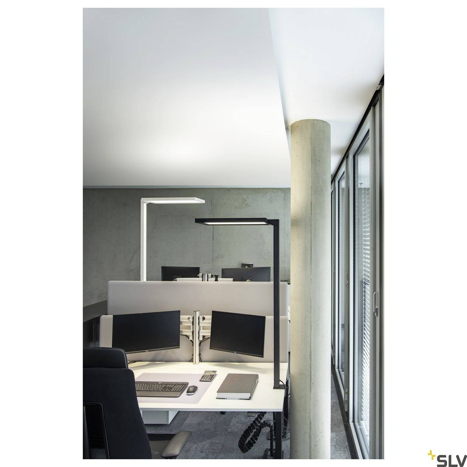 Slv Worklight Led Klemmleuchte Schreibtischlampe Tischleuchte Lampe Schwarz B-Ware - 4024163254618