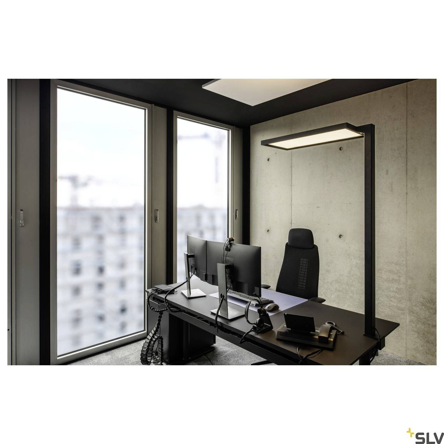 Slv Worklight Led Klemmleuchte Schreibtischlampe Tischleuchte Lampe Schwarz B-Ware - 4024163254618