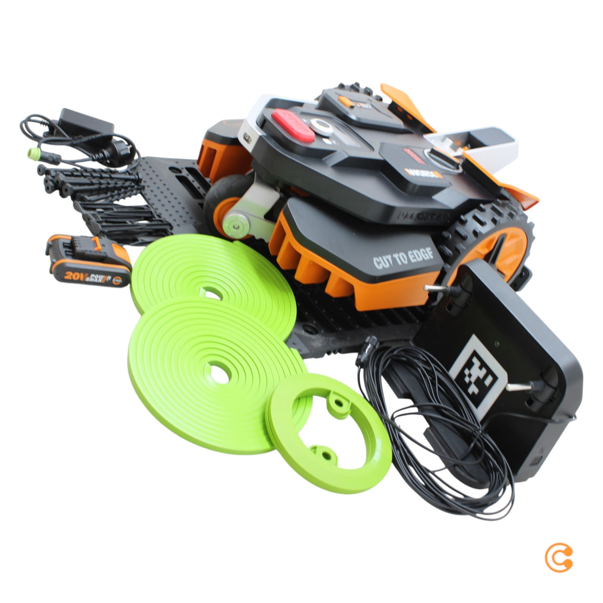 WORX Akku-Mähroboter 20V Landroid Vision M600 18cm/600m² mit App Trimmer Robo497 - 6925387185727