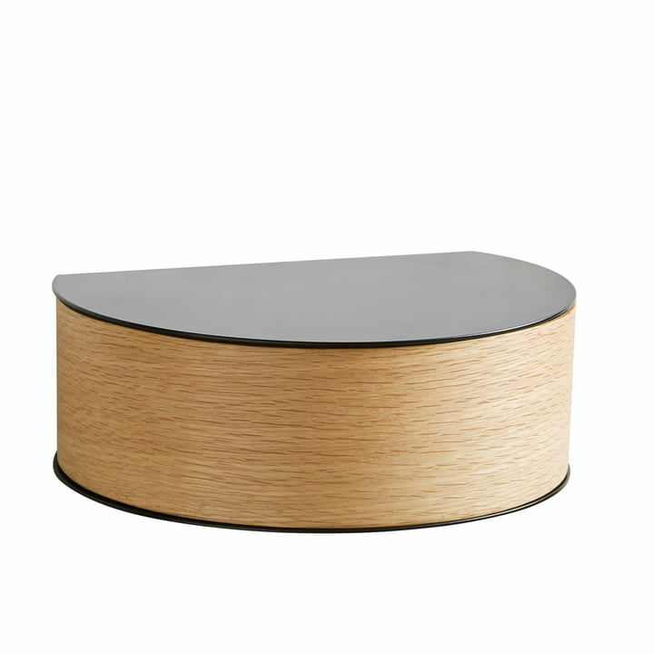 B-Ware Woud Wallie Wandregal Wandablage Kleinregal Ablage Schlüsselablage Design Eiche  - 5712800004977