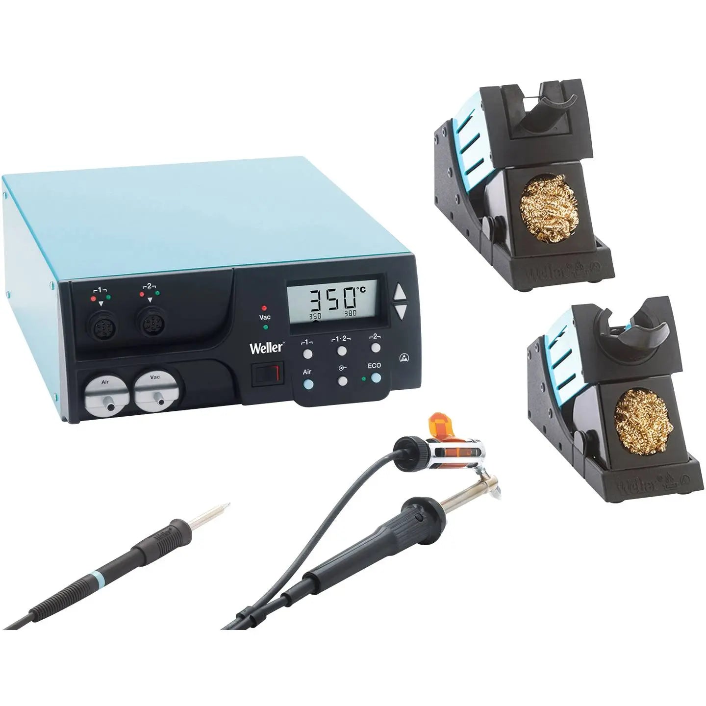 B-Ware Weller Wr 2002 Löt /Entlötstation Inkl. Ablage, Inkl. Lötspitze, Inkl. Pumpe - 4003019422661