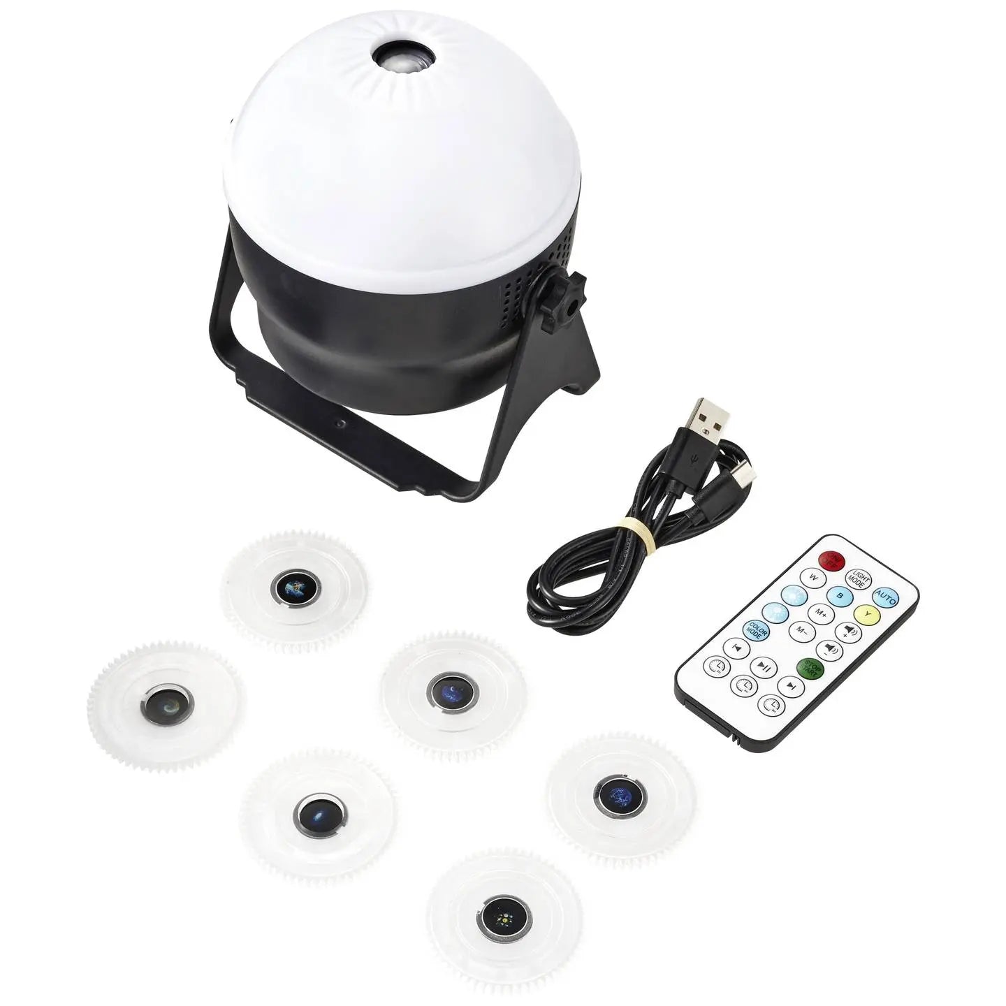 B-Ware Ws Ms5 W02 D Led Tischprojektor Beamer Galaxy Led Rgb Projektionslampe Schwarz - 4064161258102