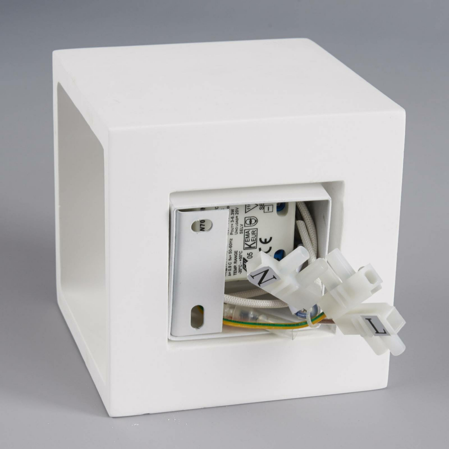 B-Ware Lindby Led Wandleuchte Marita Wandlampe Flurlampe Lampe Leuchte Gips Weiß - 6291105705301