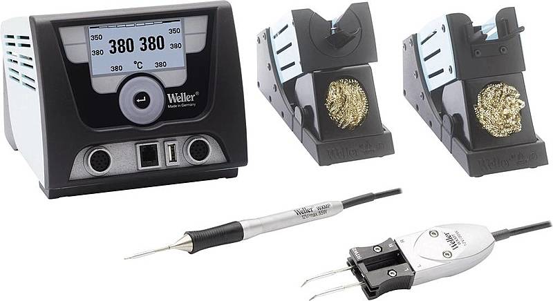 B-Ware Weller Professional Lötstation Digital 240 W Wx2021 +50   +550 °C 6 Sensortasten - 4003019423187