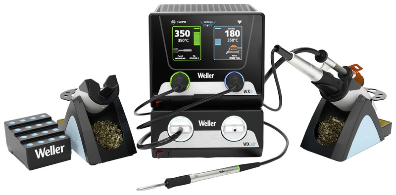 B-Ware Weller W Xsmart/Wxair Entlöt Lötset Löt /Entlötstation 300 W 100 Löt Werkzeug - 4003019448104