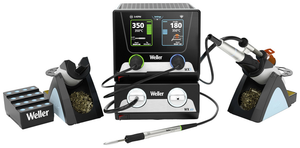 B-Ware Weller W Xsmart/Wxair Entlöt Lötset Löt /Entlötstation 300 W 100 Löt Werkzeug