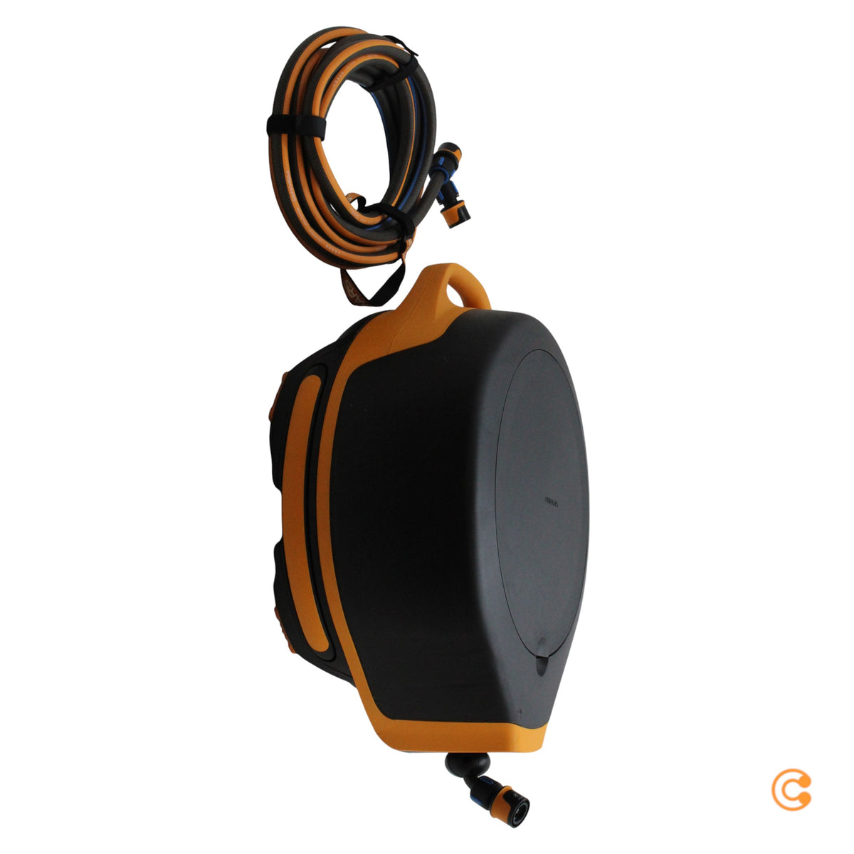 Fiskars Schlauchwagen Gartenschlauch X-Series Waterwheel XL Schwarz Orange 27 m - 6411501512598
