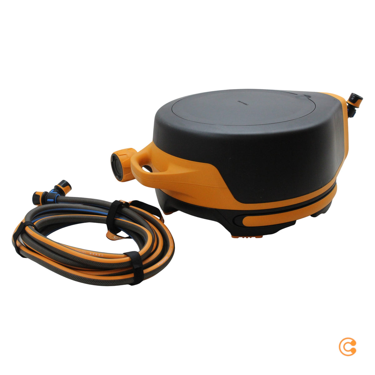 Fiskars Schlauchwagen Gartenschlauch X-Series Waterwheel XL Schwarz Orange 27 m - 6411501512598