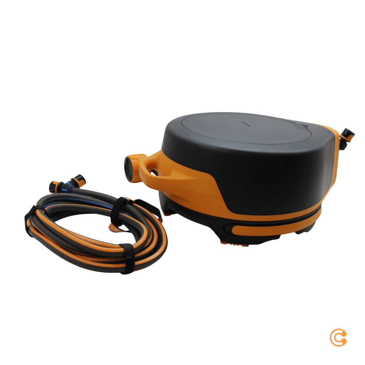 Fiskars Schlauchwagen Gartenschlauch X-Series Waterwheel XL Schwarz Orange 27 m - 6411501512598