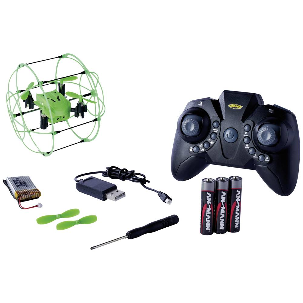 B-Ware Carson Rc Sport X4 Cage Copter Rc Einsteiger Hubschrauber Spielware Helikopter - 4005299011276