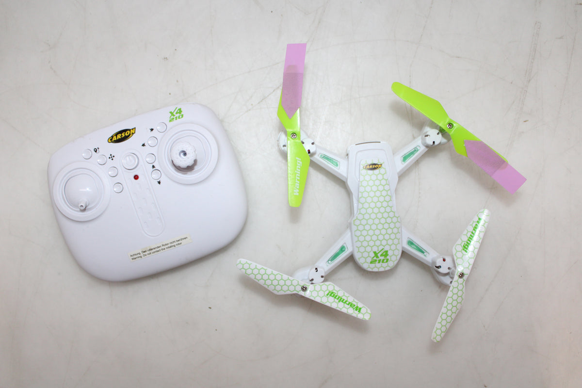 Carson X4 Quadcopter 210 2.4G RTF Quadrocopter Weiß Multicopter SIEHE TEXT/FOTO - 4005299011573