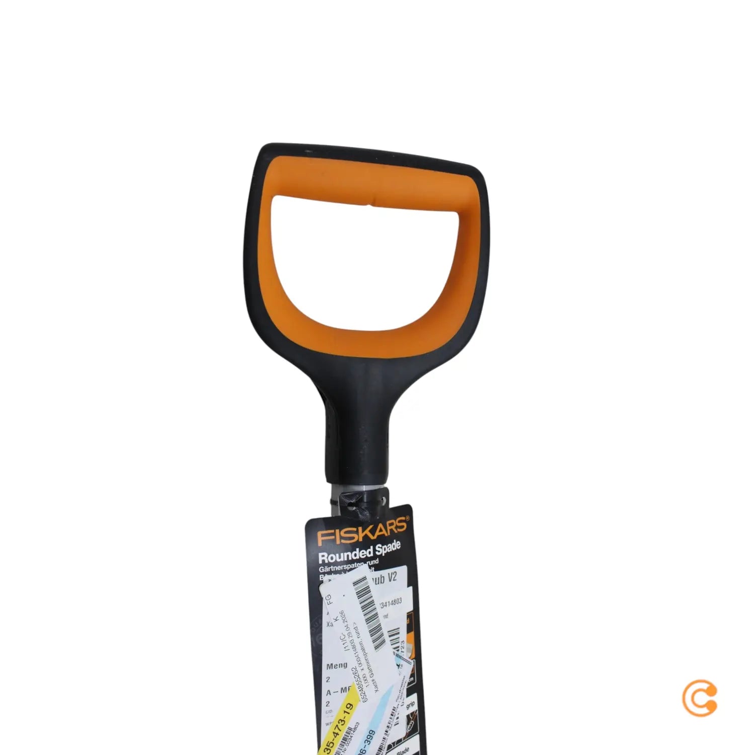 B-Ware Fiskars Spaten Schaufel Xact Gärtnerspaten Rund Gartenarbeit D Griff - 6411501311634