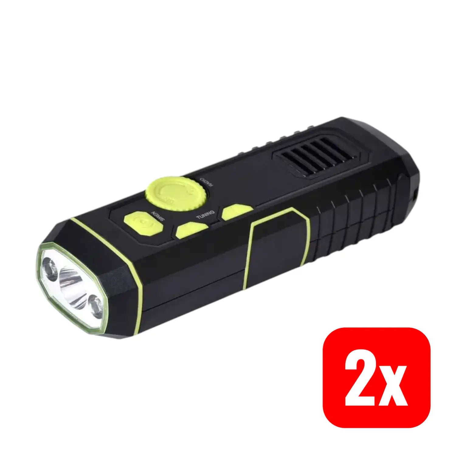 B-Ware X Cell Taschenlampe Radiolight Led Akkubetrieben Dynamobetrieben 10h 30lm 2 Stück - 4042883490390