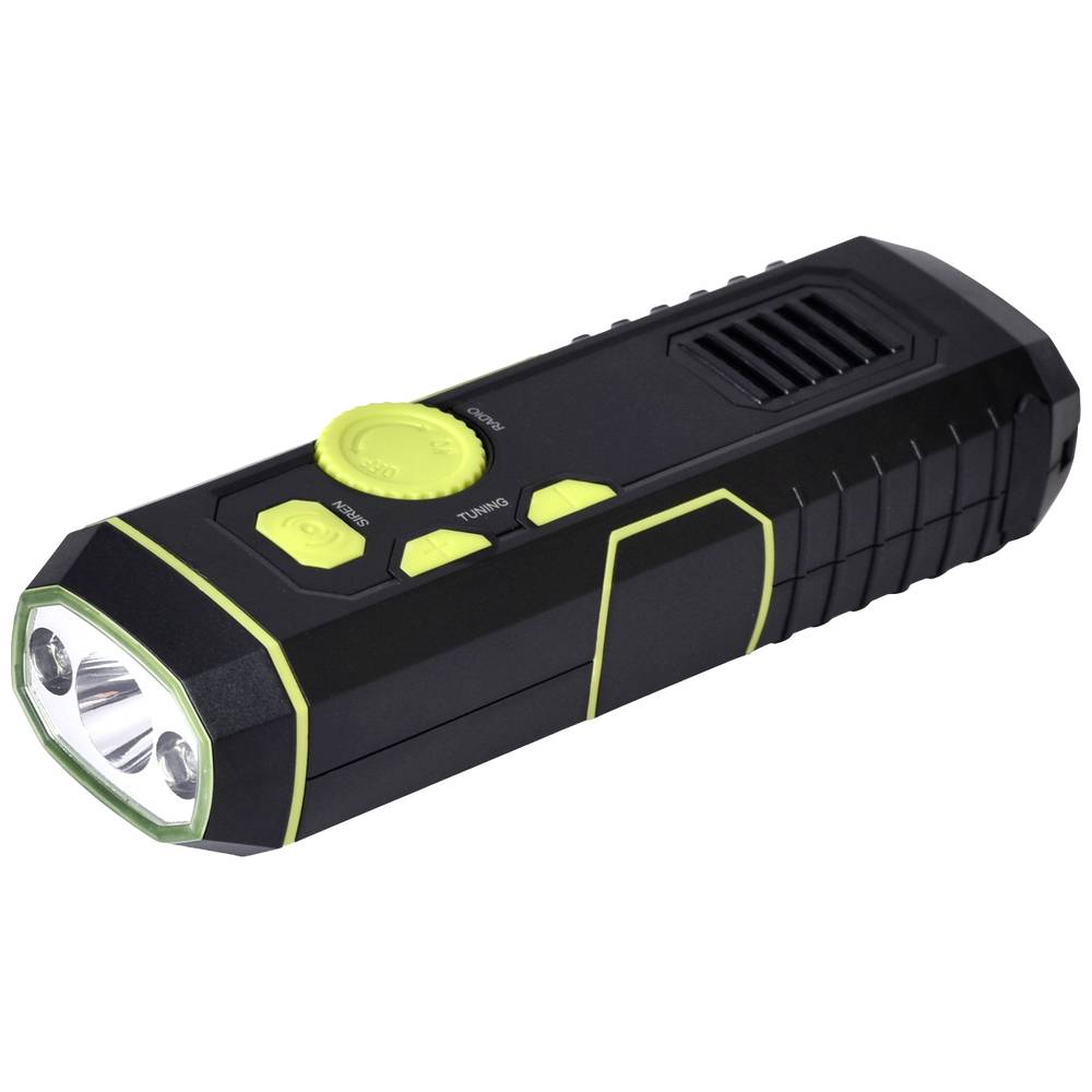 XCell Taschenlampe Radiolight LED akkubetrieben dynamobetrieben 10h 30lm 2 STÜCK - 4042883490390