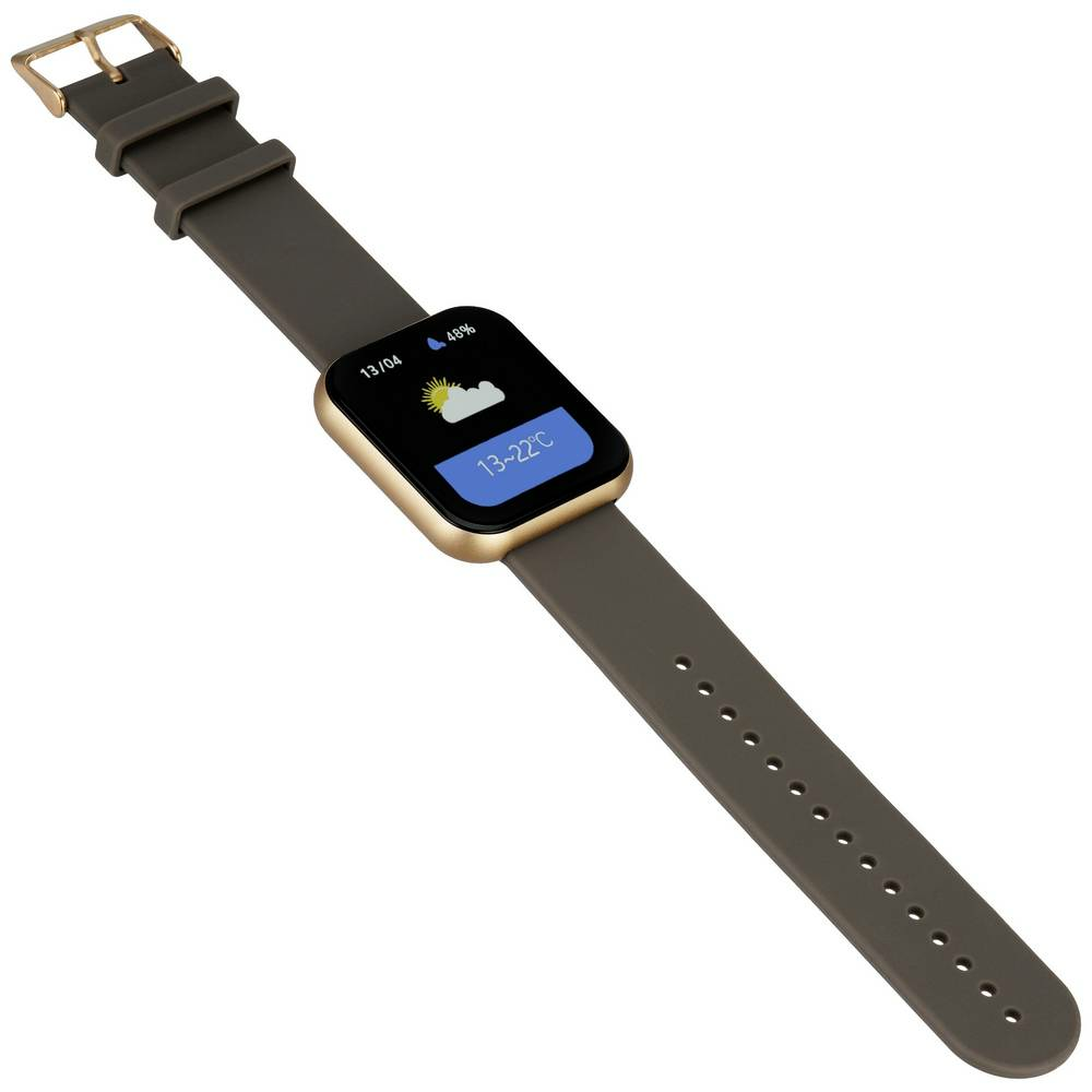 Xcoast Ive Xw Fit Smartwatch Fitness Tracker Uhr Sport Uhr 44 Mm Taupe B-Ware - 4260449574388