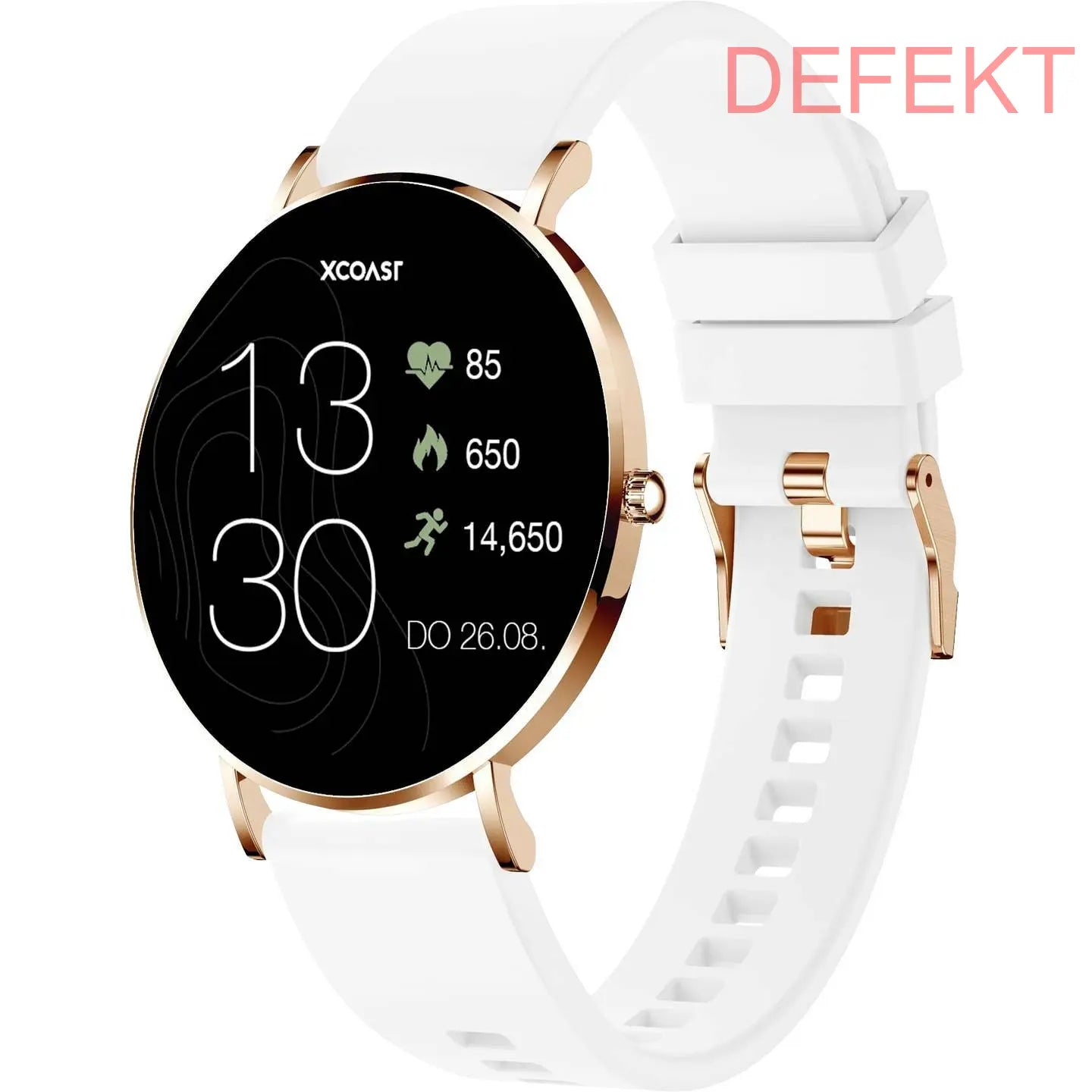 D-Ware Xcoast Siona 2 Smartwatch Sportuhr Armbanduhr Amoled Pulsmesser ø42mm Defektware - 4260449574586