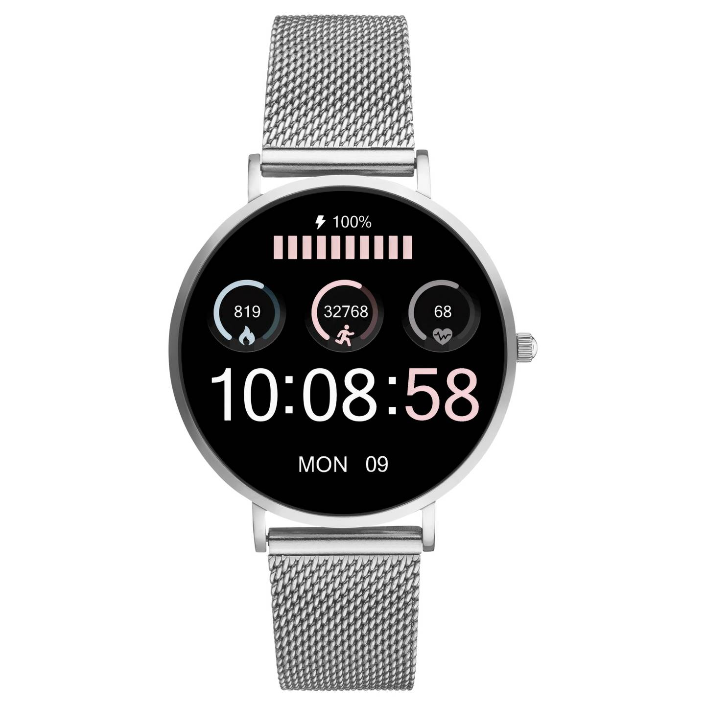 B-Ware Xcoast Siona 2 Smartwatch Uhr Fitness Tracker Silber Damen Fitnessuhr - 4260449577082