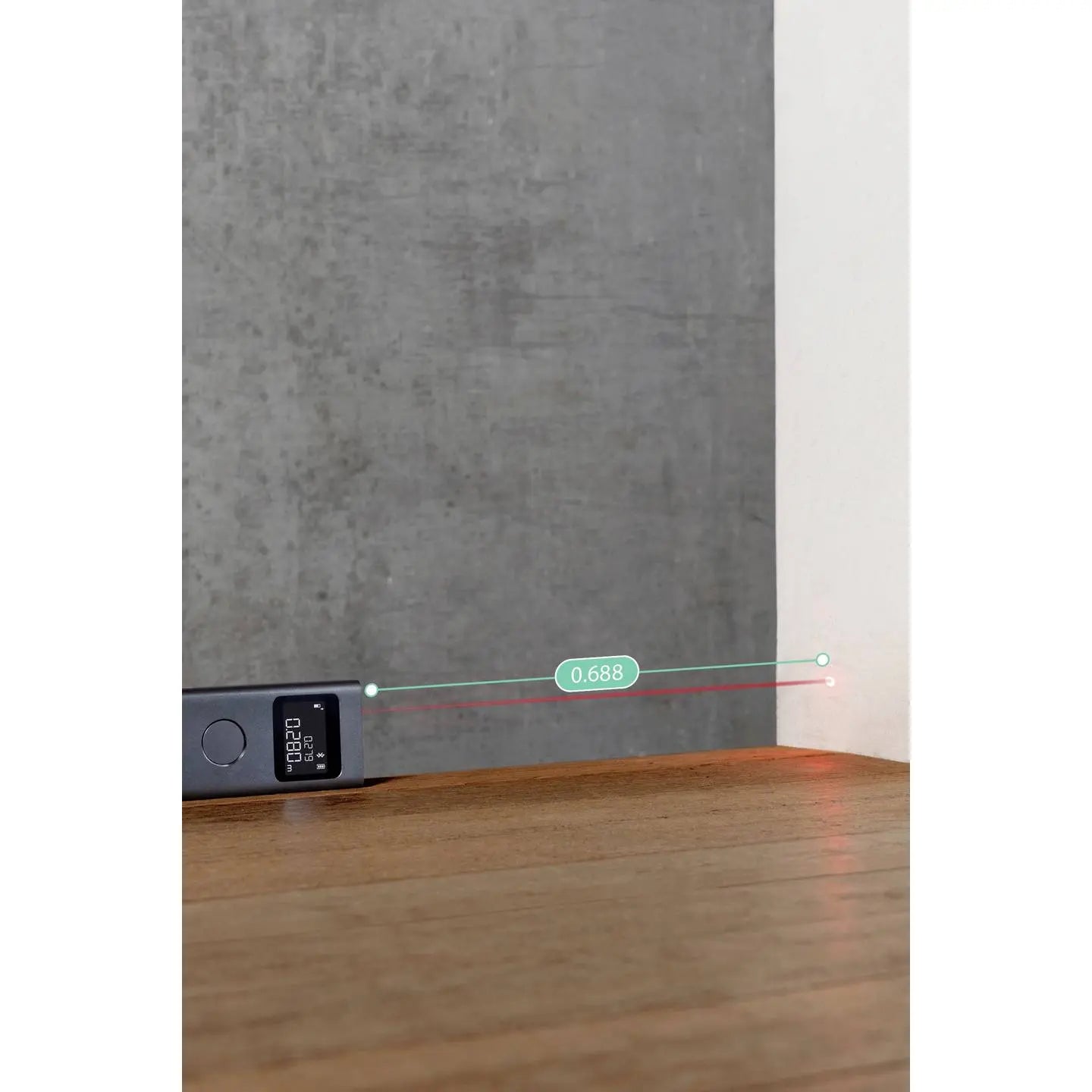 B-Ware Xiaomi Digitales Laser Metermaß Entfernungsmesser 40m Bluetooth Messgerät 36764 - 6934177761218