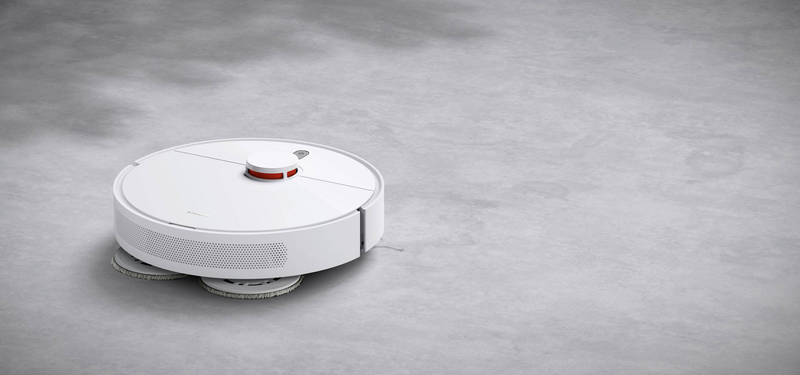 B-Ware Xiaomi Saugroboter Staubsauger Wischfunktion Weiß App Gesteuert Home Reiniger