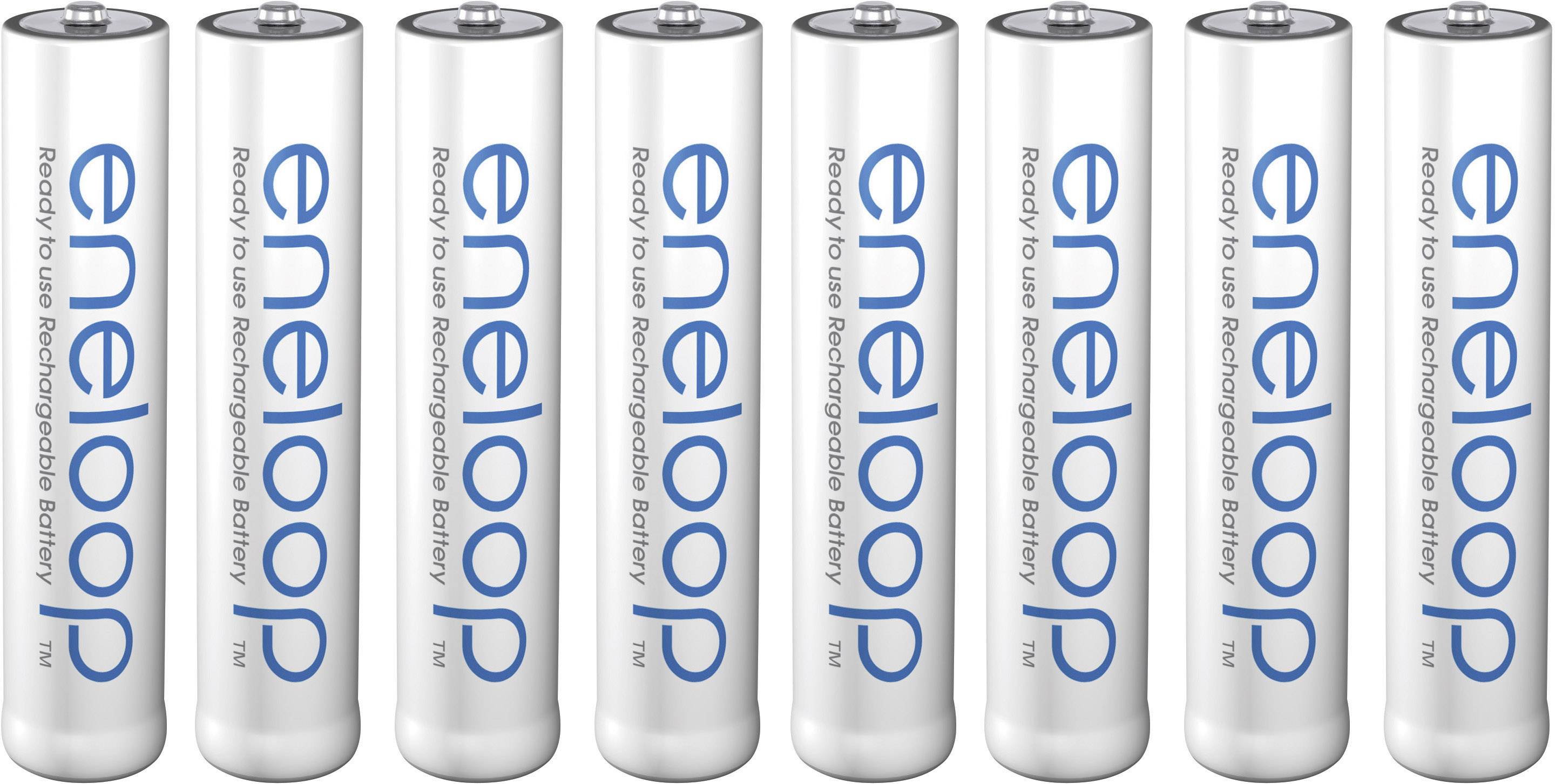 Panasonic eneloop HR03 Micro AAA-Akku Batterie AAA Akku NiMH 800 mAh 10 SETS - 5410853064329