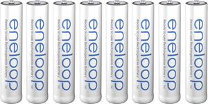 B-Ware Panasonic eneloop HR03 Micro AAA-Akku Batterie AAA Akku NiMH 800 mAh 10 SETS