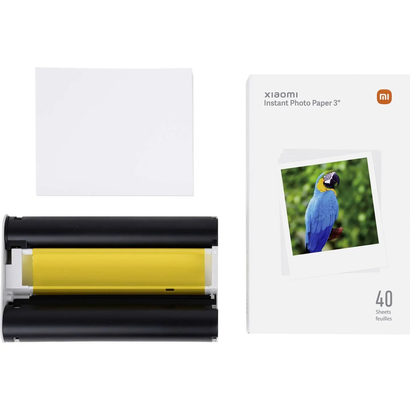 B-Ware Xiaomi Fotopapier Papier Foto Instant 3 Zoll Selbstklebend Drucker Set 40 Blatt - 6941812702871