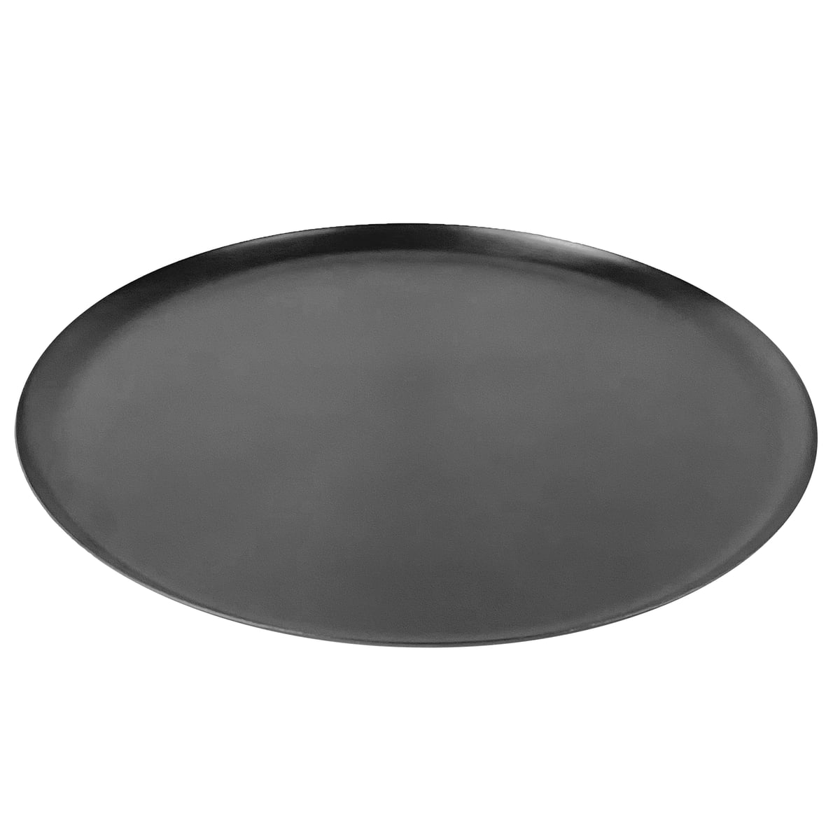 B-Ware Xl Boom Bao Tablett Xl Serviertablett Dekotablett Metall Deko ø60 Cm Schwarz Matt - 5425005809161